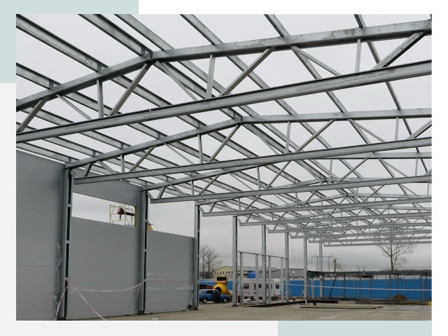 Строительство складов в Елабуга от 608 руб. за м²