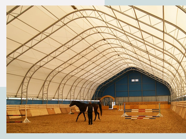 Строительство конных манежей в Елабуге