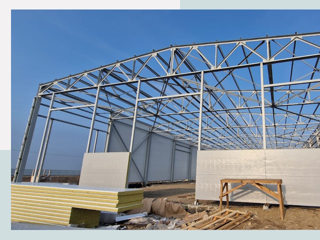 Утепленные ангары в Елабуга от 608 руб. за м²