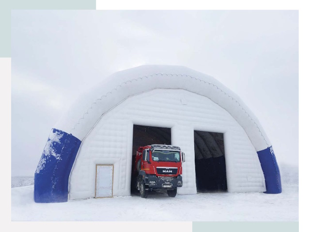 Мобильные ангары в Елабуге