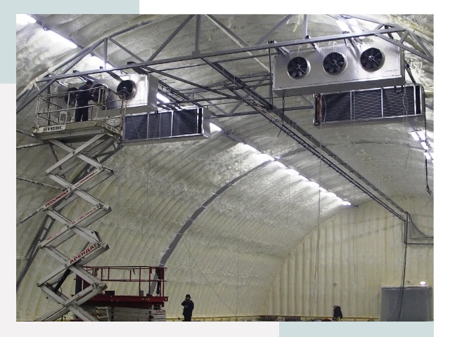 Оснащение ангаров в Елабуге