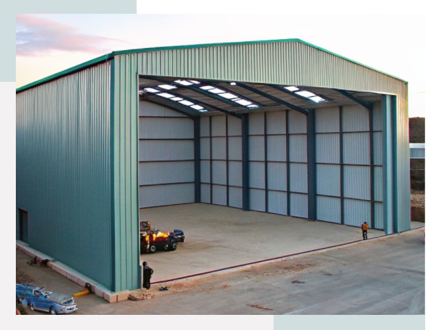 Строительство ангаров в Елабуге